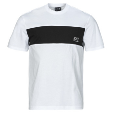 EA7 Emporio Armani Emporio Armani EA7 Rövid ujjú pólók ATHLETIC COLORBLOCK TSHIRT Fehér EU S