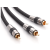 Eagle Cable 100841080 Deluxe II Y-Subwoofer mélysugárzó kábel, 8,0 m