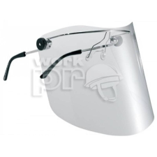 Earline® Védőszemüveg labor arcvédő felhajtható vegyszerálló acetát szárakkal víztiszta védőszemüveg