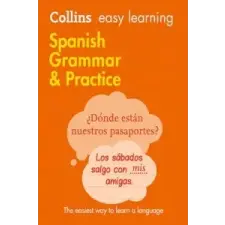  Easy Learning Spanish Grammar and Practice – Collins Dictionaries idegen nyelvű könyv