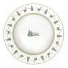 Easy Life Design Karácsonyi porcelán mélytányér White Forest