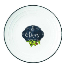 Easy Life Design Porcelán desszerttányér 16cm, Kitchen Basics tányér és evőeszköz