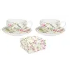 Easy Life Design Porcelán eszpresszós csésze szett - 100ml - Spring Time