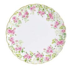 Easy Life Design R2S.1290SPRI Porcelán lapostányér 26cm,Spring Time tányér és evőeszköz