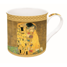 Easy Life Design R2S.170KLI1 Porcelán bögre dobozban,300ml,Klimt:A csók bögrék, csészék