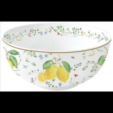 Easy Life-Nuova Porcelántál 23cm, Fleurs et Citrons konyhai eszköz