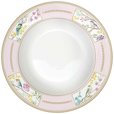 Easy Life Nuova R2S Birds Melody porcelán mélytányér 21.5cm konyhai eszköz