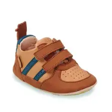 Easy peasy Mamuszok MY RUNBLU VELCRO Barna 18 / 19 gyerek papucs, mamusz