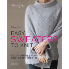  Easy Sweaters to Knit idegen nyelvű könyv