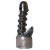 Easy Toys klitoriszágas, spirálos dildó feltét masszírozó géphez (40 mm)