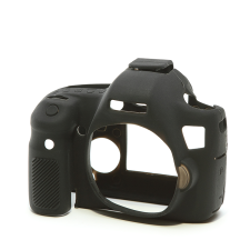 Easycover Szilikon tok Canon EOS 6D II Fényképezőgéphez - Fekete fényképezőgép tok