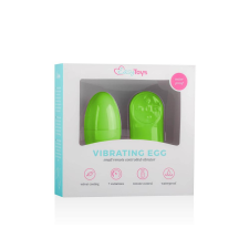 Easytoys - 7 ritmusú rádiós vibrációs tojás (zöld) szexjáték