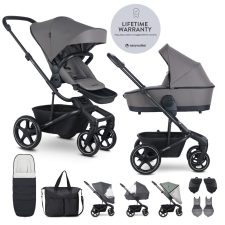 Easywalker Harvey5 Kombinált Babakocsi XXL RWS Pebble Grey - Prémium Rugózás, Könnyed Irányítás babakocsi
