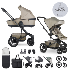 Easywalker Harvey5 Premium Kombinált Babakocsi XXL AIR Pearl Taupe - Felfújható Kerekek, Luxus Kivitel babakocsi