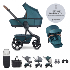 EASYWALKER Kombinált babakocsi Harvey⁵ Premium Jade Green XXL RWS babakocsi