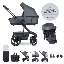 Easywalker Kombinált babakocsi Harvey⁵ Premium Mineral Grey XXL RWS babakocsi