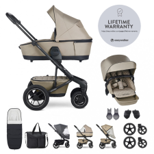 Easywalker Szett XXL kombinált babakocsi Harvey5 Air Premium Pearl Taupe kiegészítőkkel babakocsi