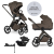 Easywalker Zoey 4in1 babakocsi szett - Chestnut Brown
