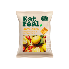 EAT REAL lencse chips chilis citromos 40 g reform élelmiszer