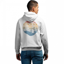 Eat Sleep Fish Repeat - Unisex Zipzáros Pulóver női pulóver, kardigán