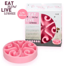 Eat Slow Live Longer Original Habzsolásgátló Tál rózsaszín kutyatál
