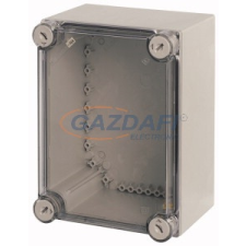 EATON 002209 CI IP65 műanyag elosztó üres tok átlátszó fedéllel (NA) villanyszerelés