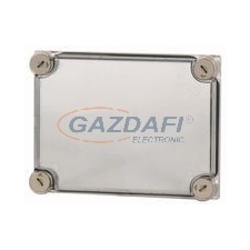 EATON 014830 D125-CI23 CI IP65 műanyag. elosztó átlátszó fedél villanyszerelés