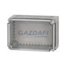 EATON 097879 CI43E-200 CI IP65 műanyag. elosztó Üres tok átlátszó fedéllel villanyszerelés