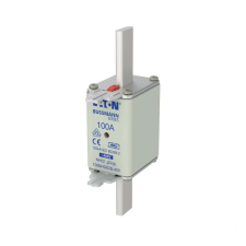  EATON 100NHG02B-400 NH biztosíték betét gG 400V 100A 02 kettős jelző villanyszerelés