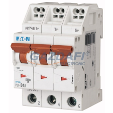 EATON 101323 PLI-D4/3 Kismegszakító, 10kA (dugaszolókapcsokkal) villanyszerelés