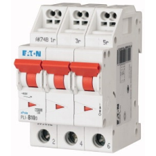 EATON 101326 PLI-D10/3 Kismegszakító. 3P, 10A, D karakterisztika, 10kA villanyszerelés