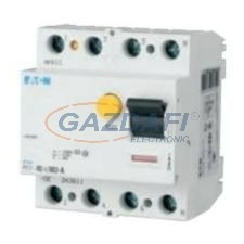 EATON 102930 PF7-100/4/01-A Áram-védőkapcsoló 10kA 4pól. villanyszerelés