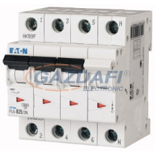 EATON 106039 Kismegszakító, 6kA 3 pólus+nulla villanyszerelés
