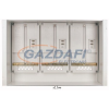 EATON 120775 Xboard+ fogyasztásmérőhely 1200/400/5(+mérőtartók)