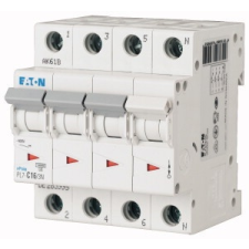 EATON 165267 PL7-C1/3N Kismegszakító. 3P+N, 1A, C karakterisztika, 10kA villanyszerelés