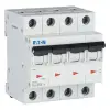 EATON 166540 Kismegszakító, 6kA 4 pólus 13A, D karakterisztika, PL6-D13/4