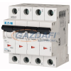 EATON 166550 Kismegszakító, 6kA 4 pólus 4A, D karakterisztika, PL6-D4/4