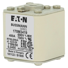  EATON 170M3419 Gyors biztosíték betét, félvezetők védelmére 690V, 400A, 1* villanyszerelés