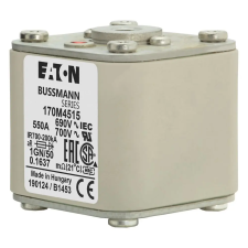  EATON 170M4515 Gyors biztosíték félvezetők védelmére, 690V, 550A, 1 villanyszerelés
