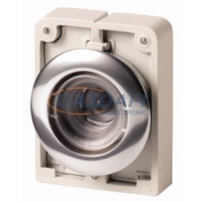 EATON 182955 Világító reteszelt nyomógomb,30mm,lapos,lapkanélk. villanyszerelés