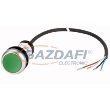 EATON 185616 Nyomógomb lapos,1Z,zöld,3.5m,kábel villanyszerelés