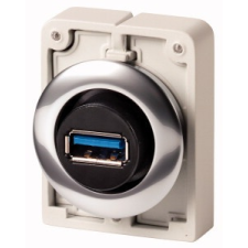 EATON 187082 M30C-FUSB USB fali aljzat,30mm,lapos,aljzat/aljzat villanyszerelés