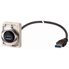 EATON 187085 M30C-FUSB-150 USB fali aljzat,30mm,lapos,150cm kábellel villanyszerelés