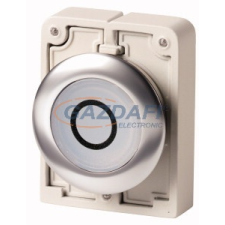 EATON 188038 Világító nyomógomb,fém,30mm,lapos,&quot;O&quot;,reteszelt villanyszerelés