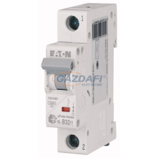 EATON 194724 Home kismegszakító 4,5kA, 1P, 32A, B jelleggörbe villanyszerelés