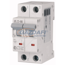 EATON 194769 Home kismegszakító 4,5kA, 2P, 10A, C jelleggörbe villanyszerelés