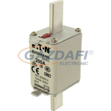 EATON 200NHG1B NH-betét 200A, DIN 1 méret, 500V AC, gG/gL villanyszerelés