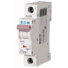 EATON 262679 PL7-B32/1 Kismegszakító. 1P, 32A, B karakterisztika, 10kA villanyszerelés