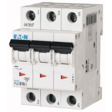 EATON 286611 PL6-D10/3 Kismegszakító, 6kA 3 pólus villanyszerelés