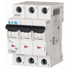 EATON 286616 PL6-D32/3 Kismegszakító, 6kA 3 pólus villanyszerelés